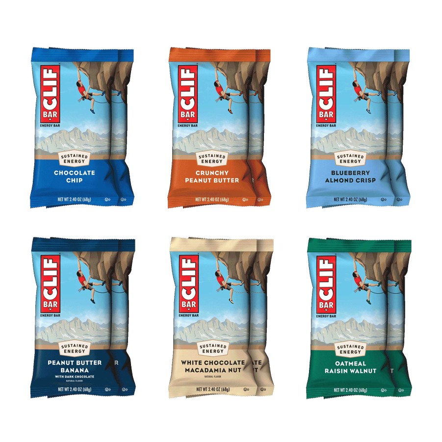 Favoris Clif Bar | Pack D'Essai Clif Bar, 12 Barres