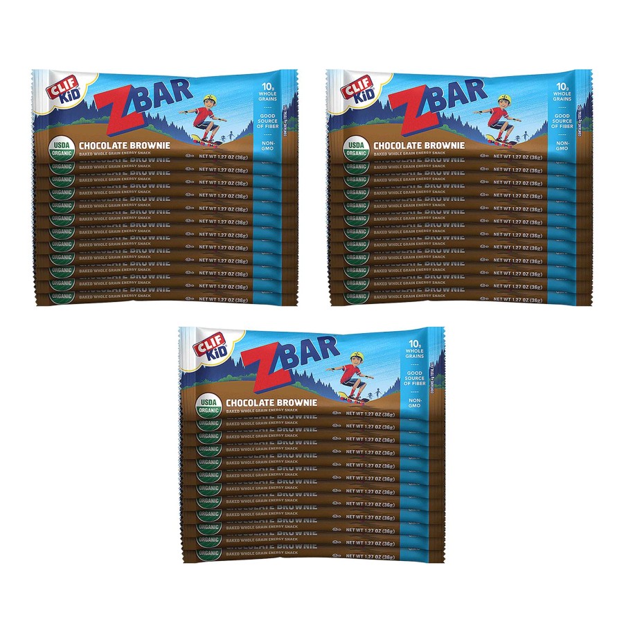 Kid Clif Bar | Paquet Multiple De Brownies Au Chocolat, 36 Barres