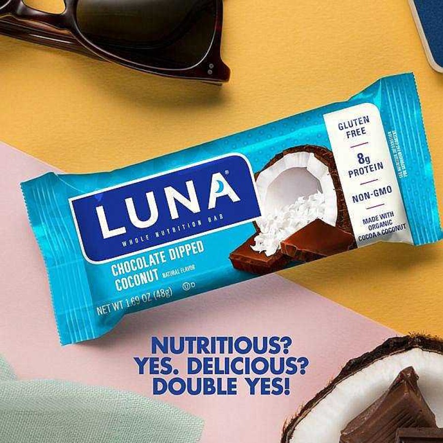 Luna Clif Bar | Saveur De Noix De Coco Trempee Dans Le Chocolat