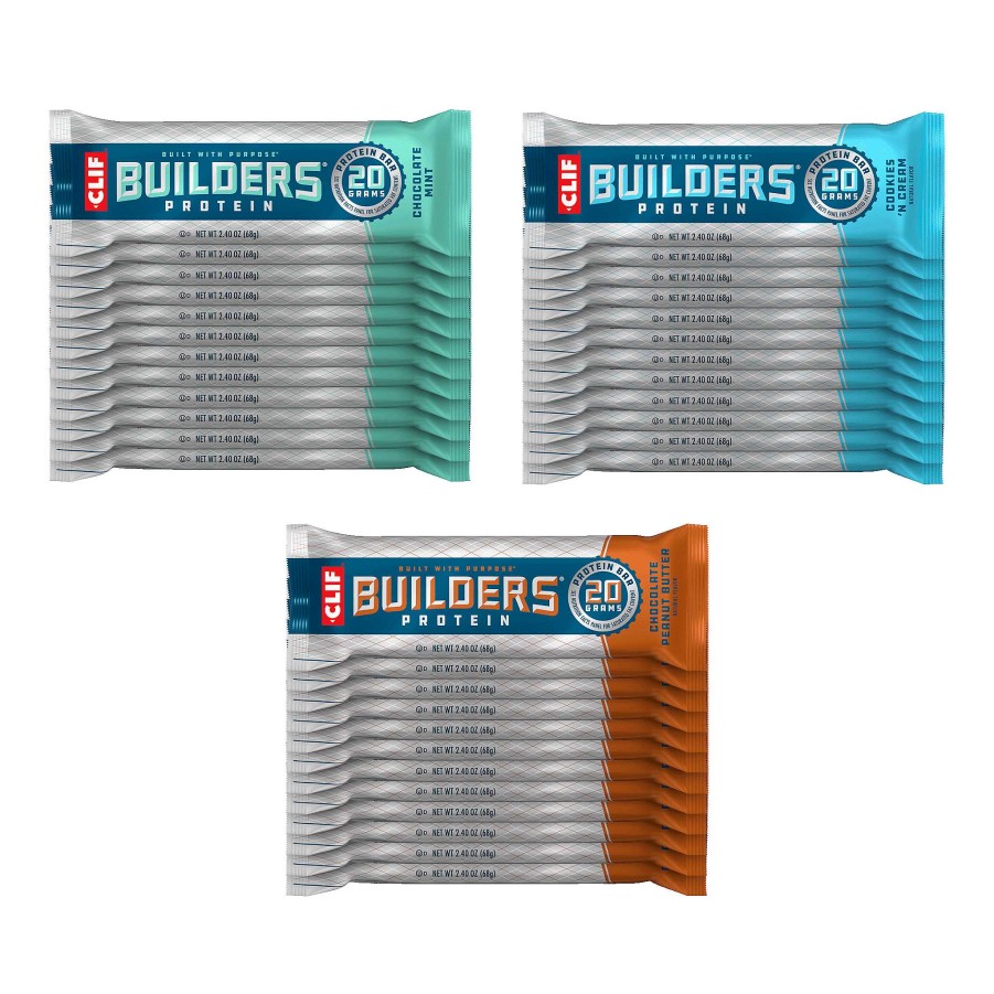 Clif Clif Bar | Pack Varie En Vrac Clif Builders®, 36 Barres