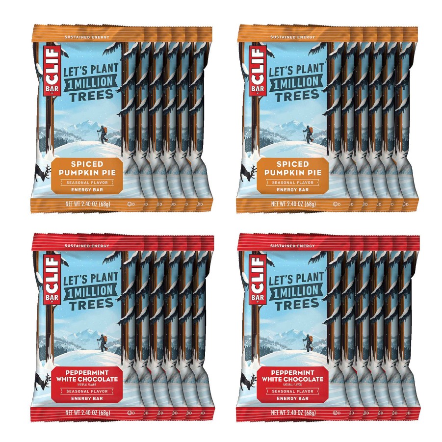 Favoris Clif Bar | Ensemble De Saveurs Saisonnieres Clif Bar®, 24 Barres