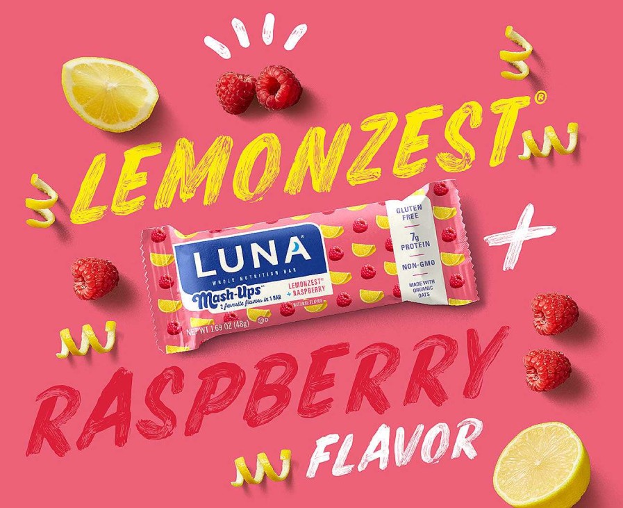 Soyez Recherché Clif Bar | Mash-Ups™ : Lemonzest® + Framboise